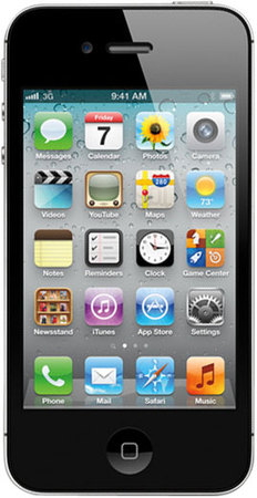 Смартфон APPLE iPhone 4S 16GB Black - Серов