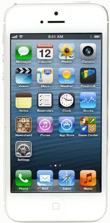 Смартфон Apple iPhone 5 32Gb White & Silver - Серов