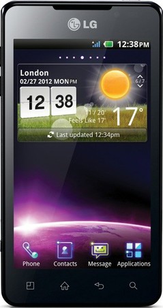 Смартфон LG Optimus 3D Max P725 Black - Серов