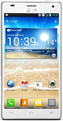 Смартфон LG Optimus 4X HD P880 White - Серов