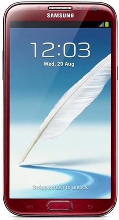 Смартфон Samsung Galaxy Note 2 GT-N7100 Red - Серов
